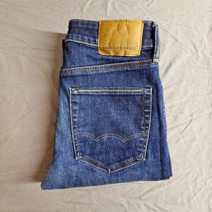 American Eagle Airflex+ Athletic Jeans, Size 28×30